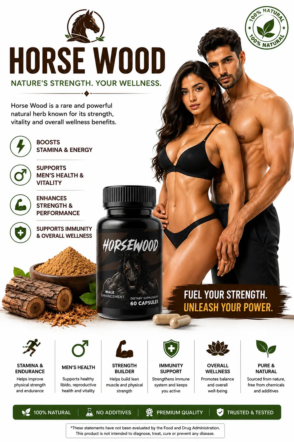 HorseWood Male Vitality Supplement